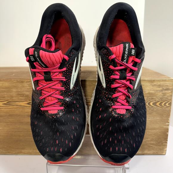 Brooks Glycerin 16 Running Shoe Mesh Womens 9.5 Wide Walking Athletic Lifestyle - Picture 3 of 10
